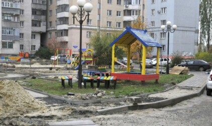 Томичи вложили собственные деньги в благоустройство дворов